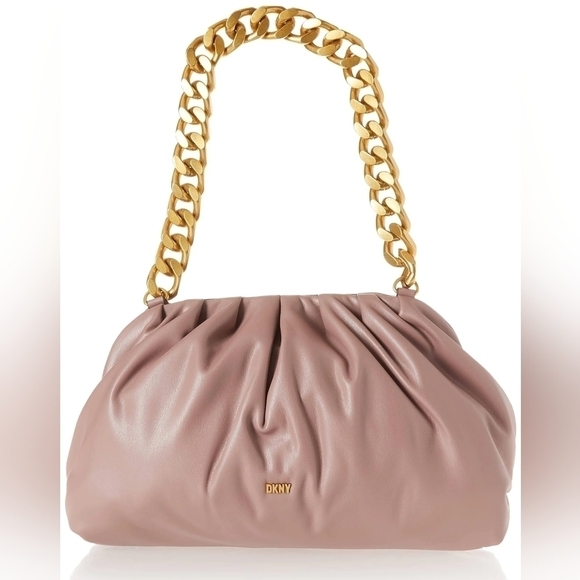 DKNY NWT Presley Shoulder Bag Vintage Rose - Picture 8 of 13